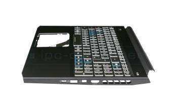 6037B0154104 original Acer keyboard incl. topcase DE (german) black/black with backlight