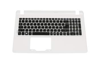 638050DBK201 original Acer keyboard incl. topcase DE (german) black/white