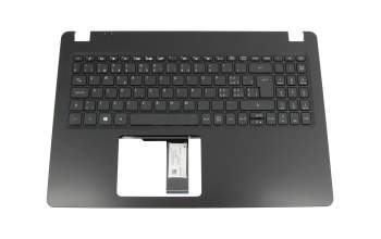 6B.HF8N2.015 original Acer keyboard incl. topcase SF (swiss-french) black/black