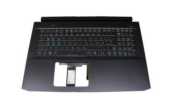 6B.Q5PN4.003 original Acer keyboard incl. topcase DE (german) black/black with backlight