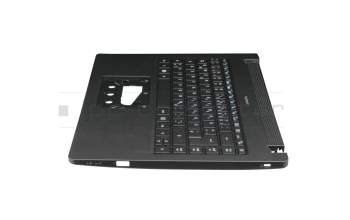 6B.VRDN7.011 original Acer keyboard incl. topcase DE (german) black/black with backlight