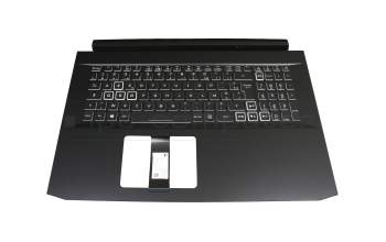 6BQ84N2082 original Acer keyboard incl. topcase FR (french) black/white/black with backlight (GTX 1660/RTX 2060)