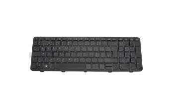 744564-041 HP keyboard DE (german) black/black glare