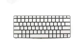 806500-041 original HP keyboard DE (german) silver with backlight