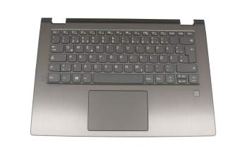 8AR00C1 original Lenovo keyboard incl. topcase DE (german) grey/grey