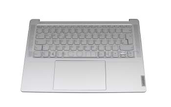 8SSN21G96017C1WJ2751FTR original Lenovo keyboard incl. topcase DE (german) grey/grey with backlight