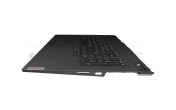 8SST60R45354 original Lenovo keyboard incl. topcase DE (german) black/black with backlight