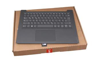 8SSTT60V07208 original Lenovo keyboard incl. topcase DE (german) grey/grey