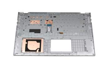 90NB0TW1-R31GE0 original Asus keyboard incl. topcase DE (german) silver/silver with backlight