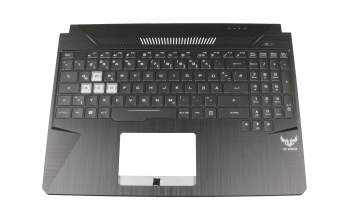 90NR00S1-R36GE0 original Asus keyboard incl. topcase DE (german) black/black with backlight