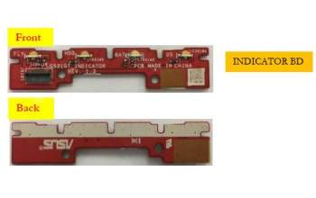 Asus 90NR04A0-R10040 G712LV INDICATOR BD.