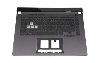 90NR0572-R32GE1 original Asus keyboard incl. topcase DE (german) black/anthracite with backlight