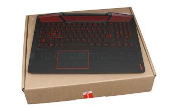 920-003010-01 original Lenovo keyboard incl. topcase DE (german) black/black with backlight