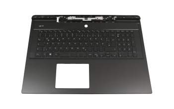 9C-N40JK20M0 original Pegatron keyboard incl. topcase DE (german) black/black with backlight