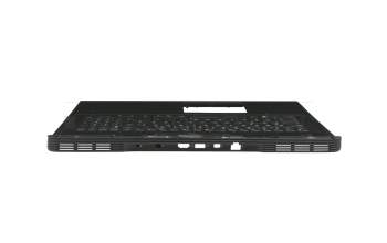 9C-N40JK20M0 original Pegatron keyboard incl. topcase DE (german) black/black with backlight