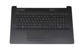 9Z.NEZSV.E0G original HP keyboard incl. topcase DE (german) black/black (DVD) (Optics: Rough sample)