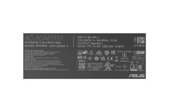 AD280-00E original Asus AC-adapter 280.0 Watt normal (ROG)