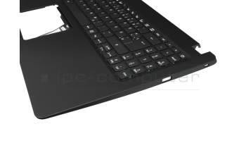 AEZAUG00110 original Acer keyboard incl. topcase DE (german) black/black