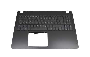 AEZAUG00120 original Acer keyboard incl. topcase DE (german) black/black