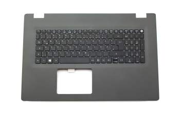 AEZRTG00010 original Acer keyboard incl. topcase DE (german) black/grey