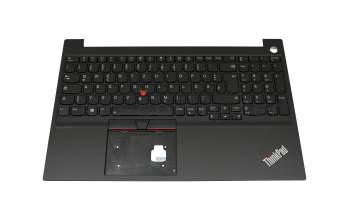 AM1D6000A00 original Lenovo keyboard incl. topcase DE (german) black/black with backlight and mouse-stick