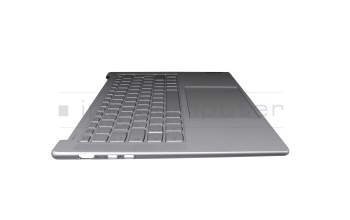 AM2GQ000900 original Lenovo keyboard incl. topcase DE (german) grey/grey with backlight