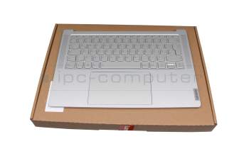 AM2GQ000900 original Lenovo keyboard incl. topcase DE (german) grey/grey with backlight