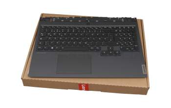 AP1HV000700AYL original Lenovo keyboard incl. topcase DE (german) black/black with backlight