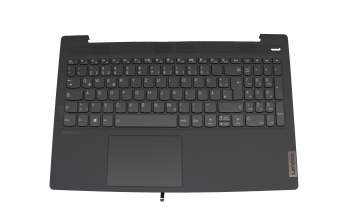 AP1K7000510 original Lenovo keyboard incl. topcase DE (german) black/grey with backlight