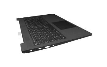 AP1K7000510 original Lenovo keyboard incl. topcase DE (german) black/grey with backlight