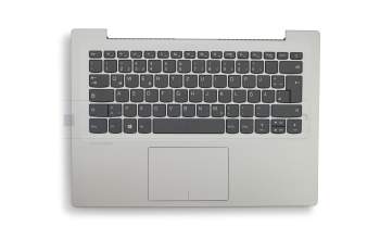 AP1YS000302 original Lenovo keyboard incl. topcase DE (german) grey/silver