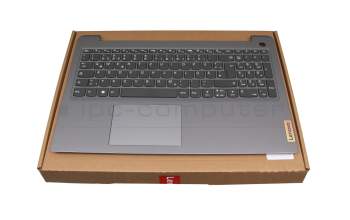 AP21P000600AYL original Lenovo keyboard incl. topcase DE (german) black/grey