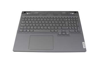 B224002A1S original Lenovo keyboard incl. topcase DE (german) grey/grey with backlight