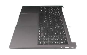 BA83-04258A original Samsung keyboard incl. topcase DE (german) black/grey