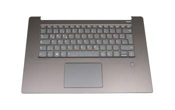 BFG10234001 original Lenovo keyboard incl. topcase DE (german) grey/grey with backlight