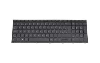 BGTML3B5WBI021 original HP keyboard CH (swiss) black/black with backlight