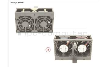 Fujitsu C26361-K1655-B2 FAN MODULE ASSY 2X60X38