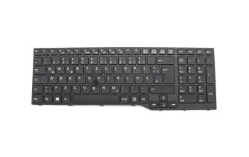 CP672250-XX original Fujitsu keyboard DE (german) black/black matte with mouse-stick