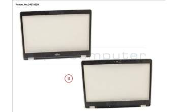 Fujitsu CP794444-XX LCD FRONT COVER