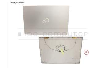 Fujitsu CP809892-XX LCD BACK COVER ASSY