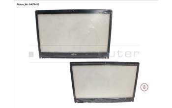 Fujitsu CP811706-XX LCD FRONT COVER (FHD, W/ TOUCH)