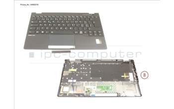 Fujitsu CP827071-XX UPPER ASSY INCL. KB SWISS W/ PV (5G ANT)