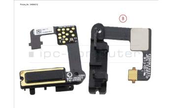 Fujitsu CP842486-XX SEC-BIO FINGERPRINT SENSOR BUTTON ASSY