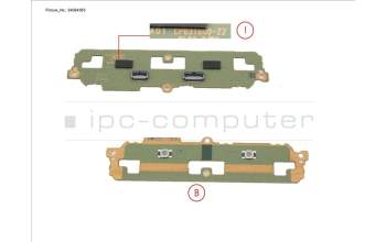 Fujitsu CP847034-XX SUB BOARD, TP BUTTONS