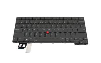 CS22DBL-84U4 original Lenovo keyboard US (english) black/black with backlight and mouse-stick