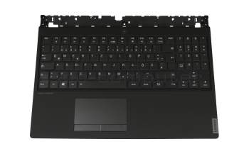 DC33001J100 original Lenovo keyboard incl. topcase DE (german) black/black with backlight