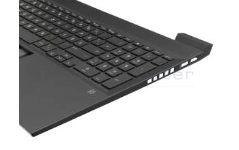 DD22C1 original HP keyboard incl. topcase DE (german) black/black with backlight