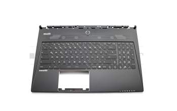 E2P-6H60521-D37 original MSI keyboard incl. topcase DE (german) black/black with backlight