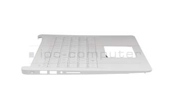 EAG72003020 original HP keyboard incl. topcase DE (german) white/white