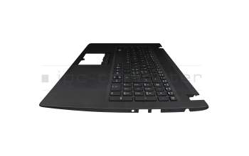 EAZAJ00201A original Acer keyboard incl. topcase SF (swiss-french) black/black